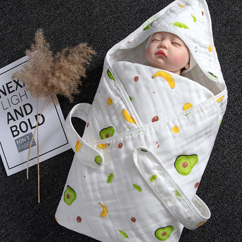 Cotton Baby Blanket Swaddling Towel